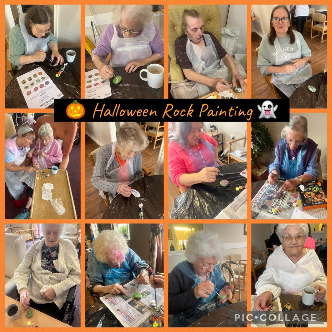 Lindisfarne Hartlepool have been getting into the Halloween spirit with some spooky rock painting fun! Our residents had a blast creating boo-tiful masterpieces 👻 🕷️ 🎃 #lindisfarnehartlepool #halloweencrafts Lindisfarne Hartlepool have been getting into the Halloween spirit with some spooky rock painting fun! Our residents had a blast creating boo-tiful masterpieces 👻 🕷️ 🎃 #lindisfarnehartlepool #halloweencrafts